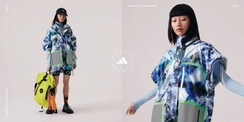 adidas攜手環保時尚教主Stella McCartney為戶外運動愛好者打造,adidas by Stella McCartney春夏2023 TrueNature系列。官方提供