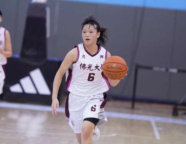 佛光大學連文鈴16分6籃板4抄截。大會提供