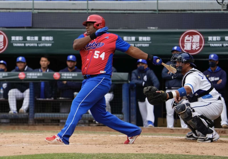 德斯潘耶(Alfredo Despaigne)敲出陽春砲。悍創運動行銷提供
