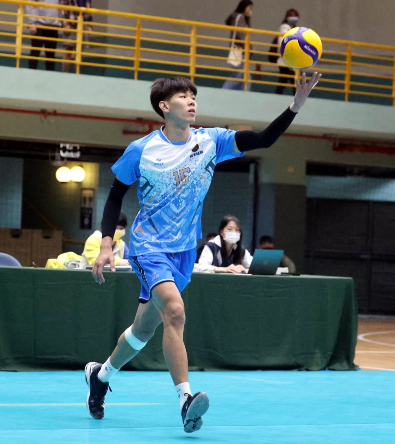 臺灣體大隊長汪秉勳。大會提供