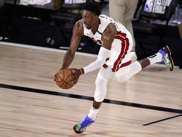 熱火近期戰績不佳,其能靠Bam Adebayo等人撐場。法新社