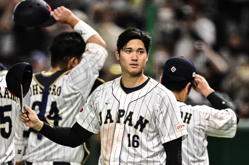 日本大敗南韓拿下第二勝。法新社