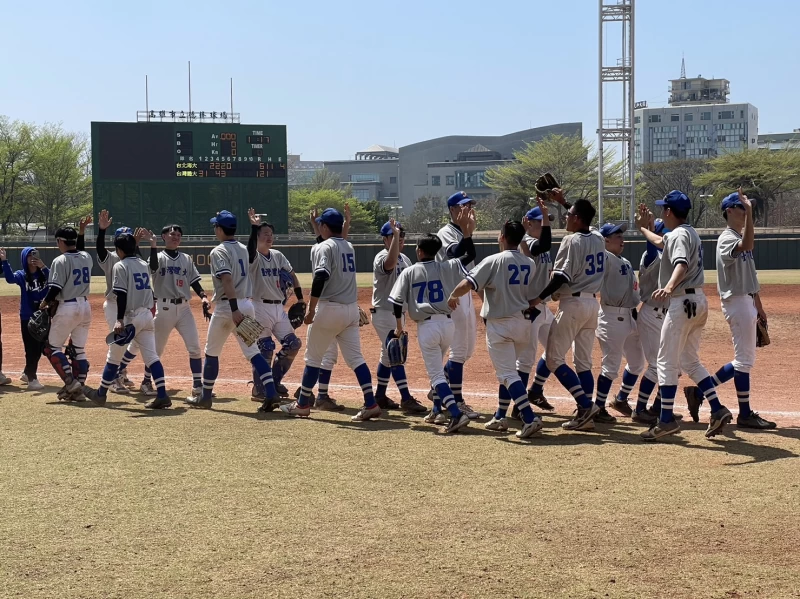 台體晉級4強。吳敏欣攝