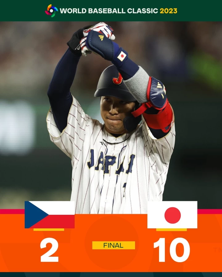 日本打下三連勝。摘自WBC推特