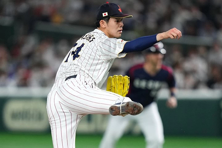 佐佐木朗西飆賽會最速164公里。摘自日本代表隊推特