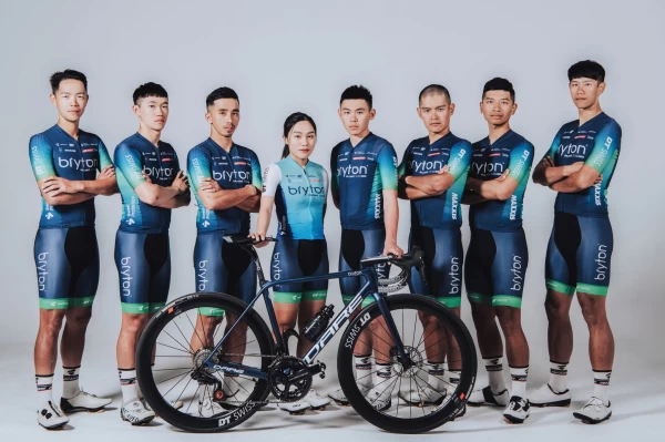Bryton Racing車隊今年的新陣容。摘自Bryton Racing車隊臉書