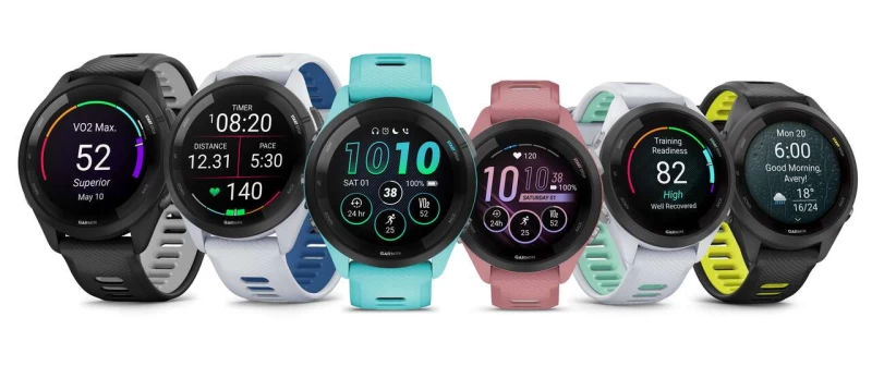 Forerunner 265系列推出雙錶徑共2款6色,建議售價NT14990元起,3月24日全台開賣。官方提供