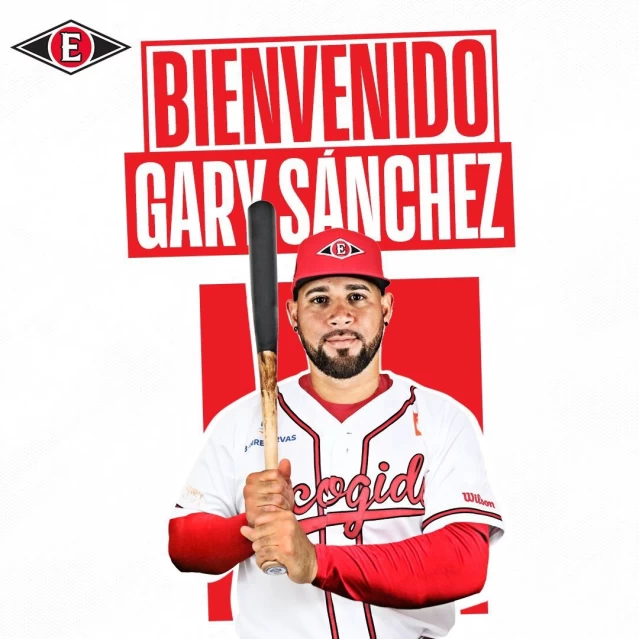 前洋基「海怪」桑其士(Gary Sánchez)。摘自推特