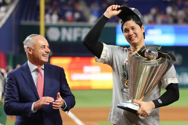 獲選MVP的大谷翔平帶來的效益比預期更大。法新社