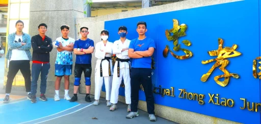 新北市忠孝國中體育班七年有成。詹健全攝
