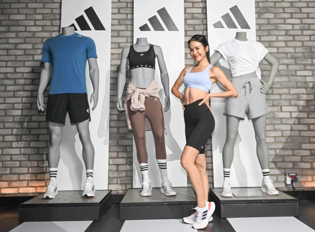 3. 雷艾美穿著adidas訓練服飾與PUREBOOST鞋款體驗,adidas Training Academy女性專屬訓練課程。官方提供