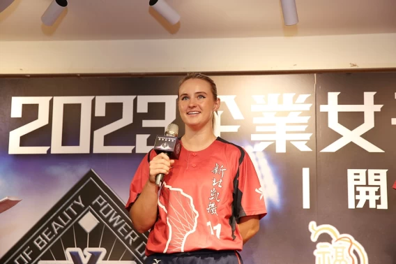 Kelly Barnhill曾創下單場18K的紀錄。(中華壘協提供)
