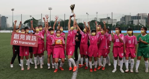 台中五權國中女足今年尋求二連霸。資料照片