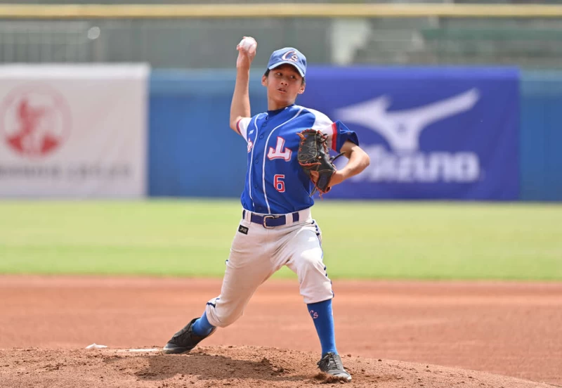 李昀昊先發6局勝投。台灣世界少棒聯盟提供