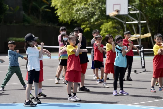 翰可國際青少年網球錦標賽今天在安樂社區網球場登場。基隆市青少年網球運動發展協會提供