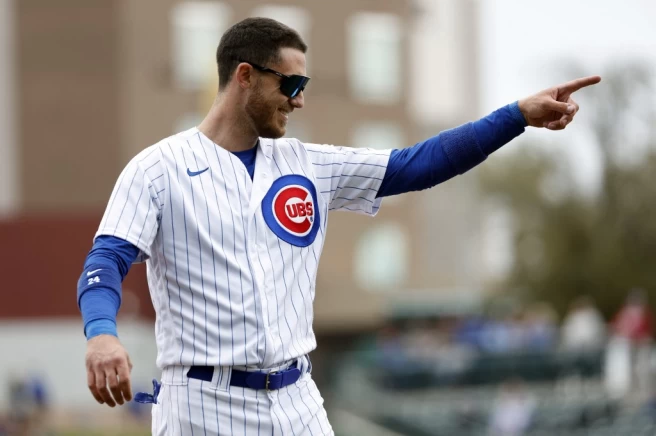 芝加哥小熊外野手貝林格(Cody Bellinger)。法新社