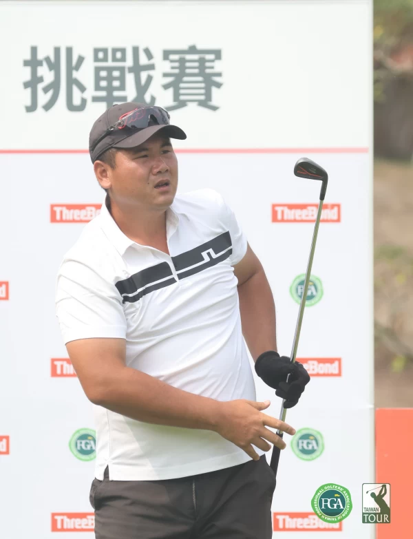 第一回合李家豪68桿 暫並列第三。官方提供