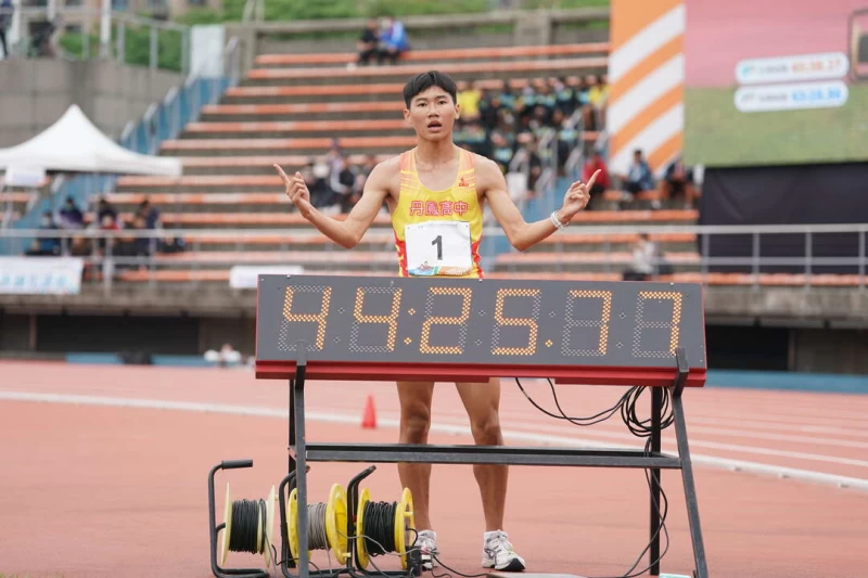 林家宏如願打破大會紀錄。大會提供