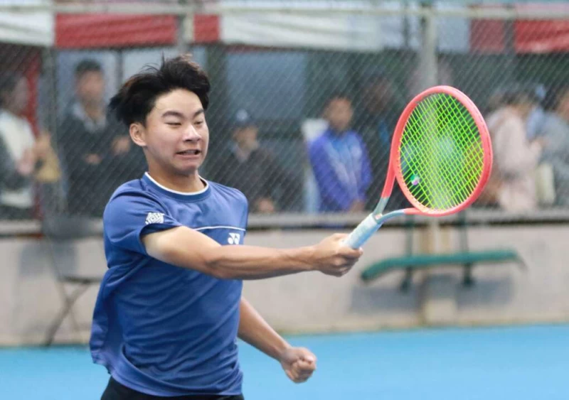 日四戰全勝的罕見紀錄,同時晉級混雙決賽。四維體育推廣教育基金會提供