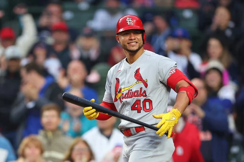 聖路易紅雀主力打者康崔拉斯(Willson Contreras)。法新社