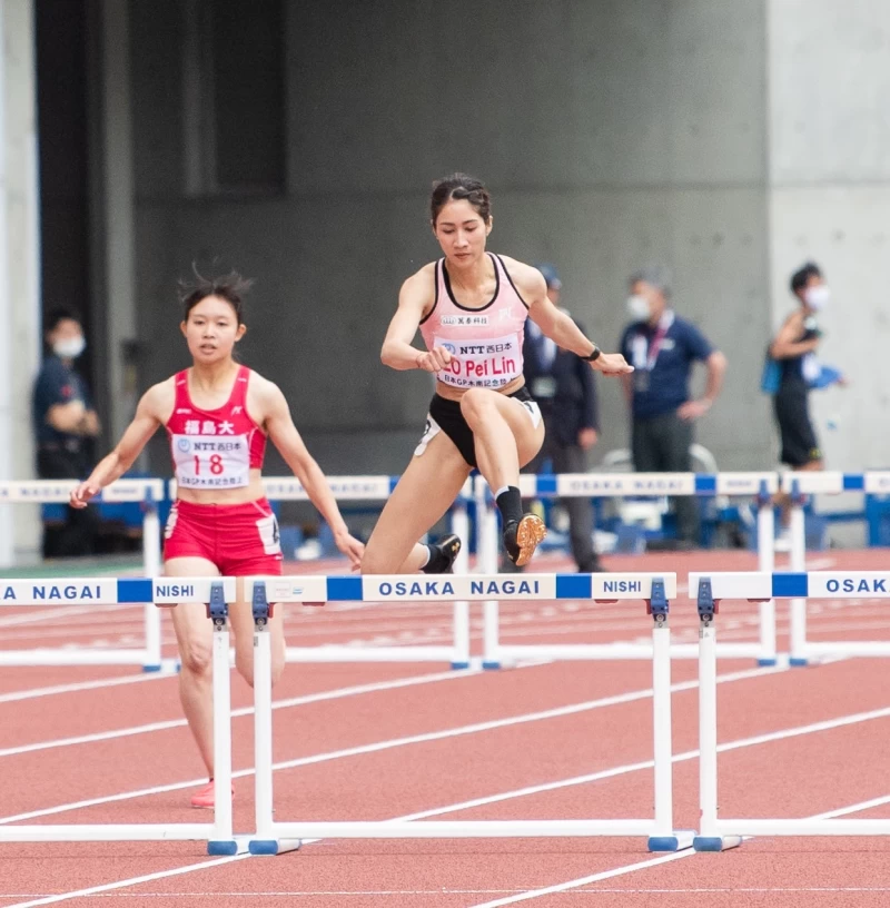 跨欄女神羅佩琳大阪木南道孝田徑賽創賽季最佳。官方提供
