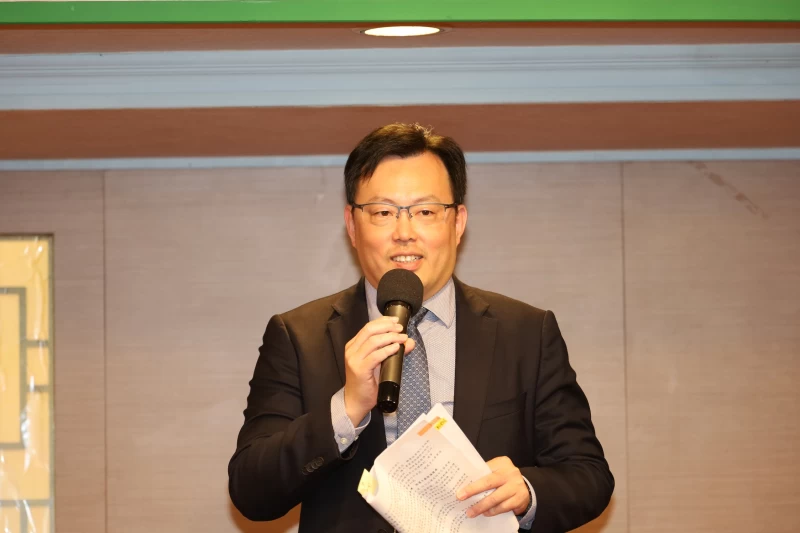 迎接杭州亞運及巴黎奧運 教育部體育署長鄭世忠向媒體說明備戰及後勤支援準備進度。體育署提供