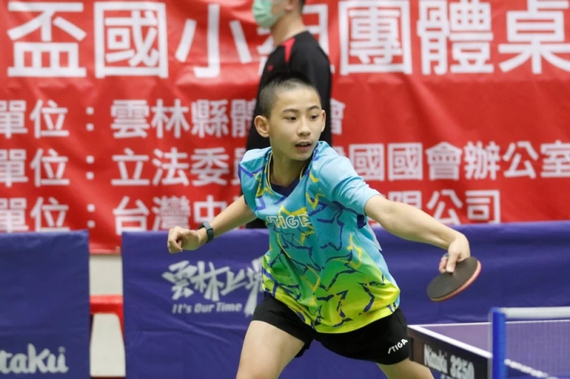 新北中信鄭元綸對陣厚德取得1勝。姚瑞宸攝