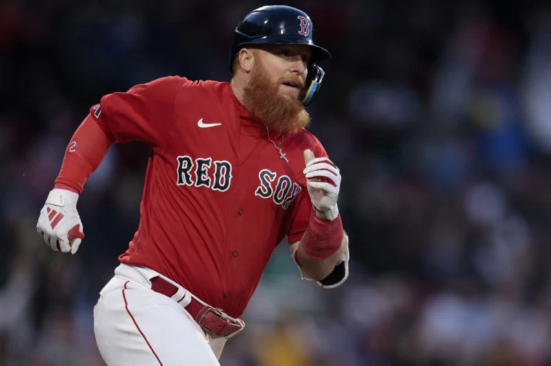 透納(Justin Turner)上個休賽季和波士頓紅襪簽下1+1合約。法新社