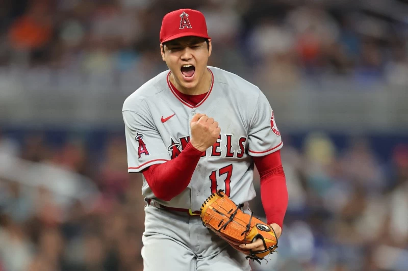 洛杉磯天使二刀流大谷翔平近期投球陷入小低潮。法新社