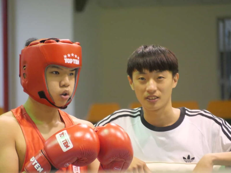李元鈞降級參賽。吳敏欣攝