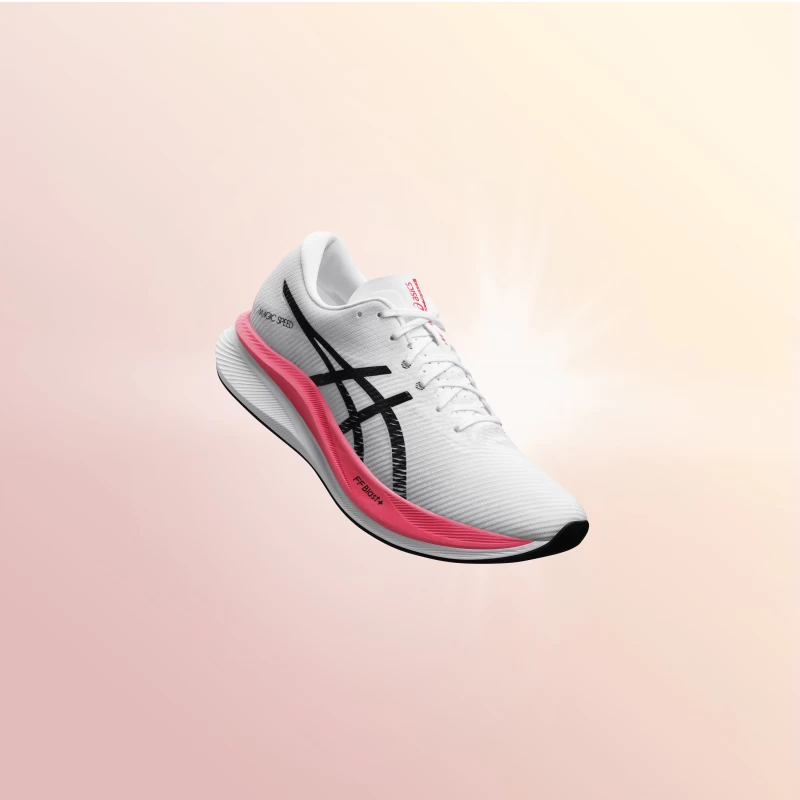 asics將於6月1日發佈全新競速跑鞋magic speed 3,幫助跑者以最佳狀態啟動加速能量。官方提供