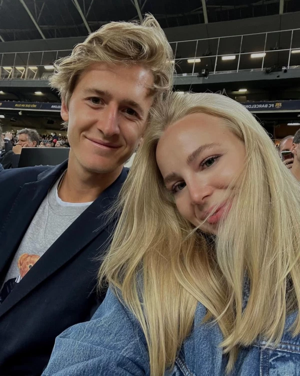 伊瓦娜與22歲美國新秀柯達(Sebastian Korda)交往中。摘自伊瓦娜IG