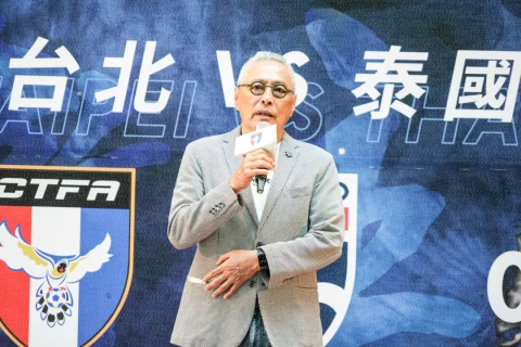 中華足協王麟祥理事長。足協提供