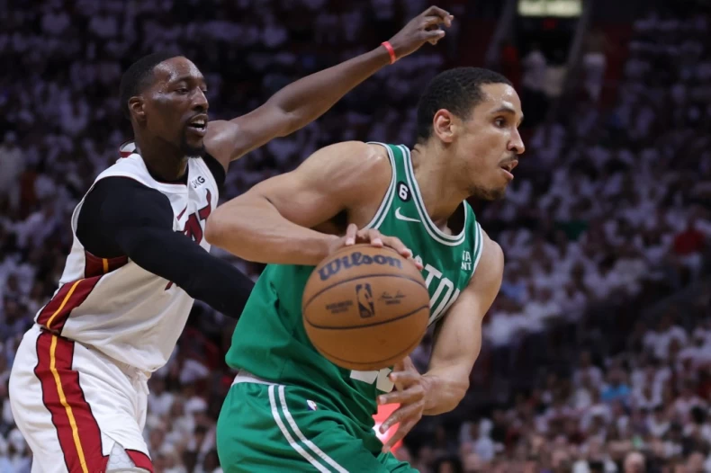 塞爾蒂克將NBA東區決賽逼出第7戰殊死戰布羅格登(Malcolm Brogdon)因為右前臂扭傷可能無法出賽。法新社
