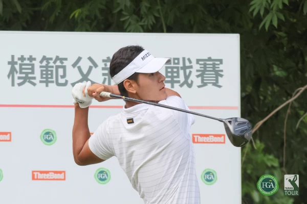 蔡雨達首回合70桿 2暫並列第四。TPGA提供/葉勇宏攝