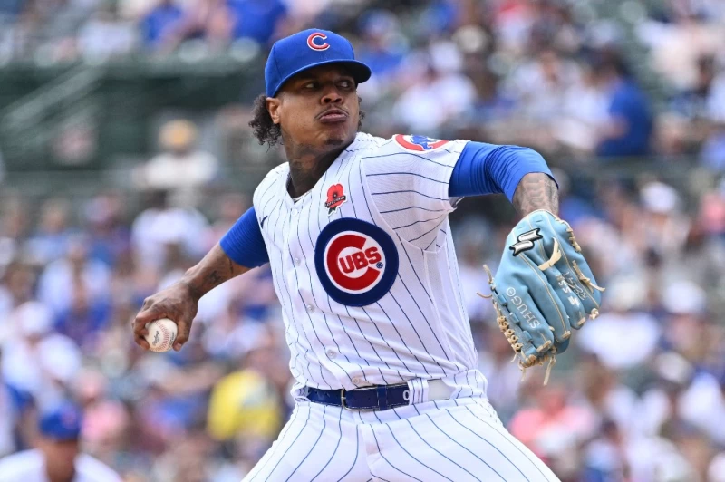 芝加哥小熊史卓曼(Marcus Stroman)。法新社