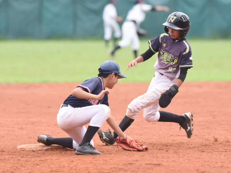 竹風少年擊敗日僑雷公以2連勝晉級。大會提供