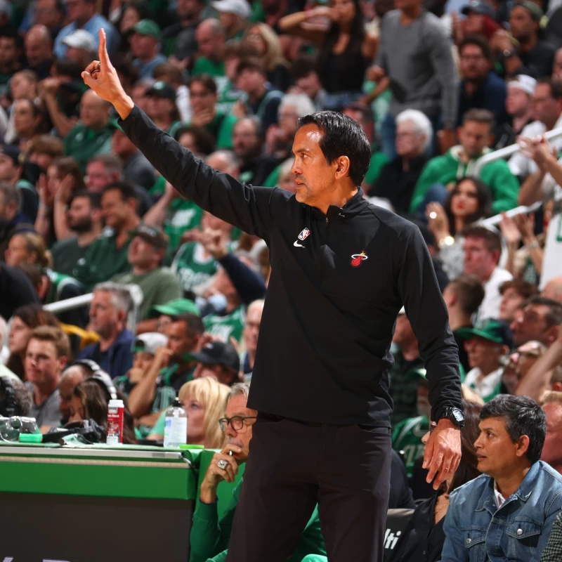 熱火總教練斯波爾斯特拉(Erik Spoelstra)。摘自NBA推特