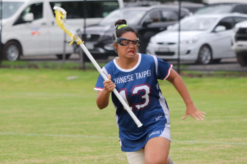 前鋒黃雅欣。（中華民國袋棍球協會提供）