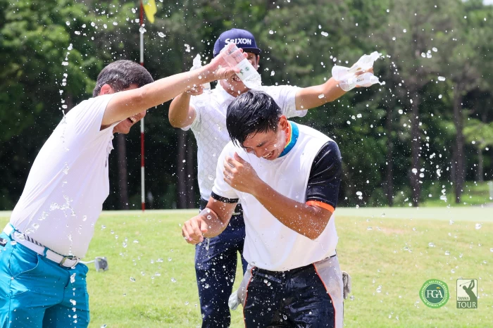 呂孫儀兩回合以總桿數134桿,66、68成績拿下轉職業首座冠軍。TPGA 林聖凱攝影