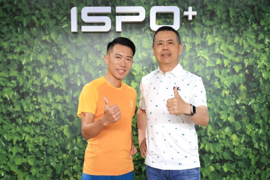 ispo代言人極地超馬運動員陳彥博，透過士林旗艦店開幕向大家分享ispo的機能服飾裝備，對於賽事及日常訓練的幫助。官方提供