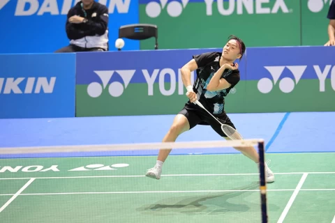 大會第4種子、台灣二姐許玟琪意外於首輪止步。吳榮旋攝