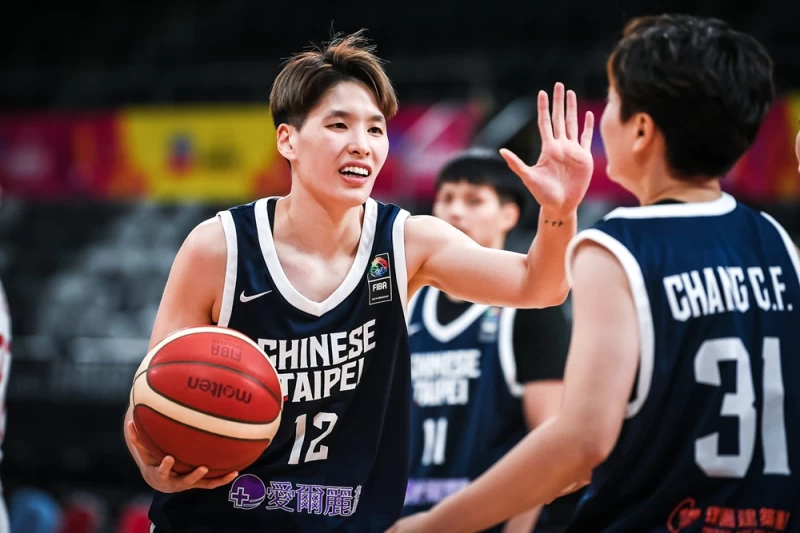 林育庭獲得全隊最高的14分。摘自FIBA官網