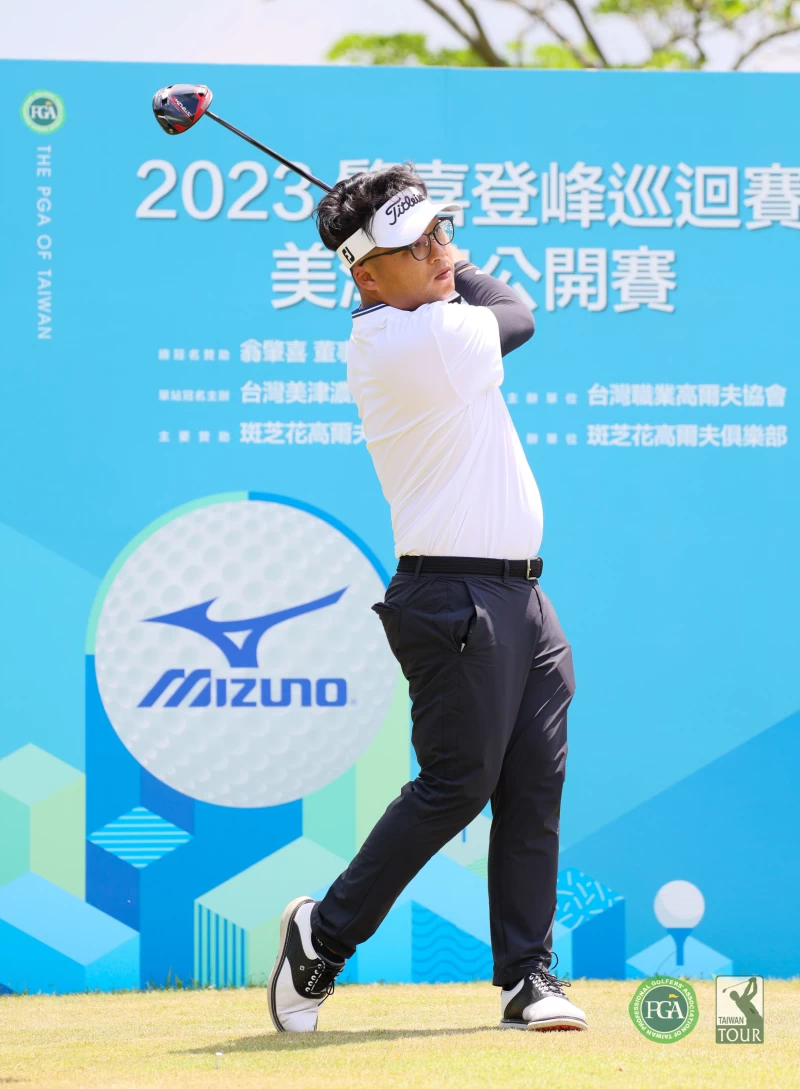 2022美津濃公開賽冠軍劉嚴鴻。TPGA林聖凱攝影
