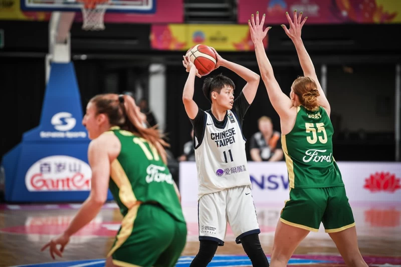林育庭繳出全隊最高的8分。摘自FIBA官網