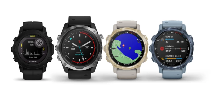 Garmin descent系列潛水電腦錶將作為2023 garmin垂直藍洞比賽官方賽事用錶，成為頂尖選手及戒護團隊的安全後盾。官方提供