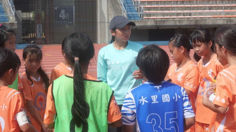 現役女足中場國腳張季蘭首度帶隊晉決賽。詹健全攝