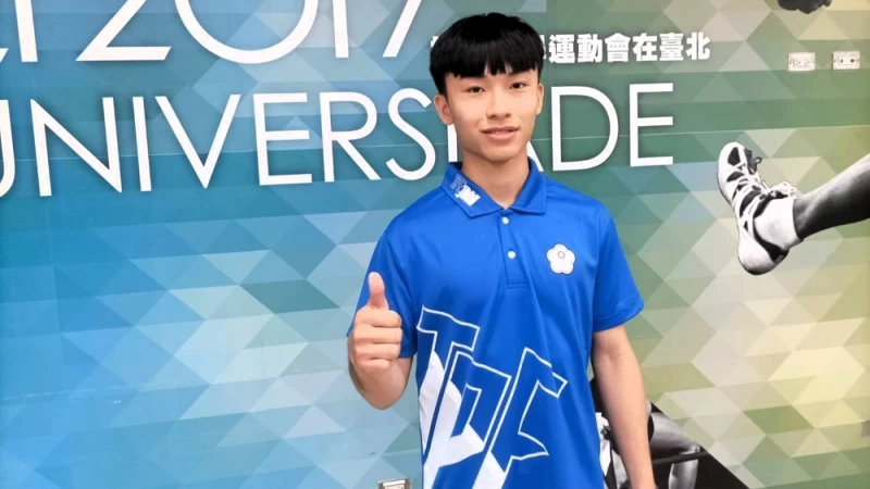 中華隊：男子-60kg級　楊梅高中賴旻洋。