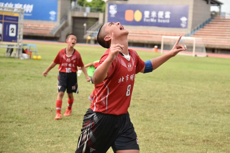 張以樂1分鐘連進2球上演大逆轉。大會提供