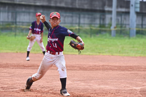 陳冠蒲熱投85球又開轟。大會提供